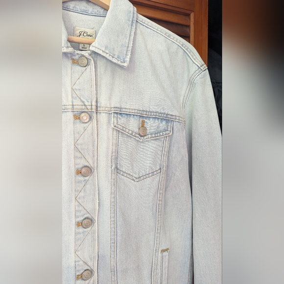 J Crew oversized denim jacket - Picture 3 of 6